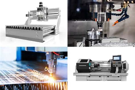 Guía de tipos de máquinas CNC: tipos, definiciones, usos y .
